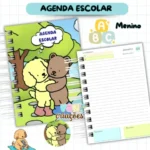 Agenda Escolar Menino 2026 - Bobbie Goods
