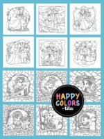 Happy Colors - Combo Vol 19 e 20 + Cards - Princesas 2.0 (Tita) - Imagem 3