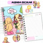 Agenda Escolar Menina 2026 - Bobbie Goods - Imagem 2