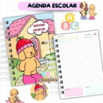 Agenda Escolar Menina 2026 - Bobbie Goods - Imagem 3
