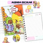 Agenda Escolar Menina 2026 - Bobbie Goods - Imagem 4