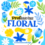 Coleção - Professores Floral (Avião sem Asa)