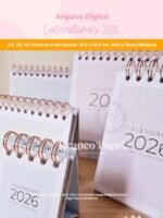 Calendários 2026 (Branco Papel)