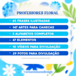 Coleção - Professores Floral (Avião sem Asa) - Imagem 12