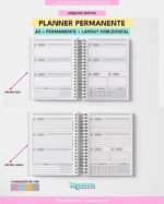 Planner Permanente - A5 Horizontal - Imagem 2