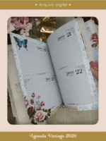 Miolo Agenda Vintage 2026 Costura (Perfeito Miolo) - Imagem 2