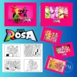 Dos Rosa - Livro de Colorir