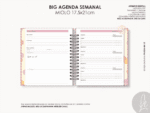 Miolo Big Agenda Visão Semanal 2026 (Moldes da Lê) - Imagem 4
