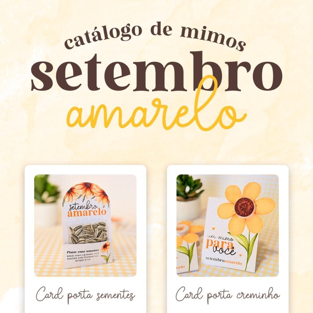 Catálogo Setembro Amarelo 2025 (Vê Moraes) - Imagem 1