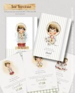 Convite e livrinho de oração São Tarcísio (Carinas)