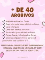 Moldes Caixinhas - Editáveis no CANVA - Imagem 6