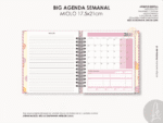 Miolo Big Agenda Visão Semanal 2026 (Moldes da Lê) - Imagem 5