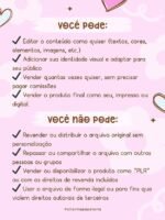 Moldes Caixinhas - Editáveis no CANVA - Imagem 3