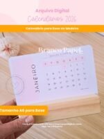 Calendários 2026 (Branco Papel) - Imagem 8