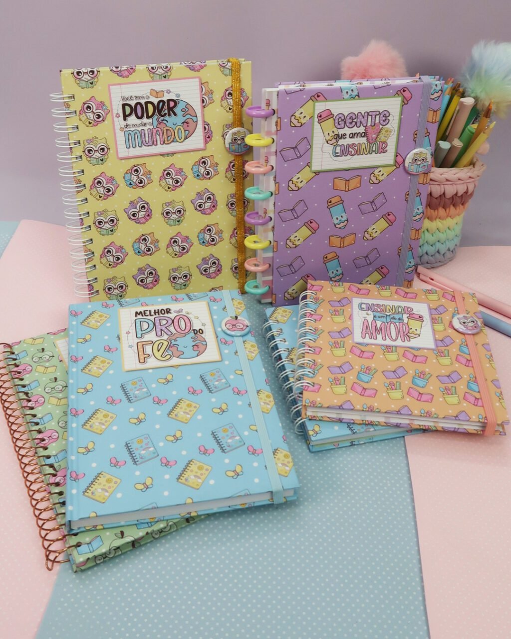 Planejador Semanal e Caderno – Professores (Mimos Personalizados) - Imagem 1