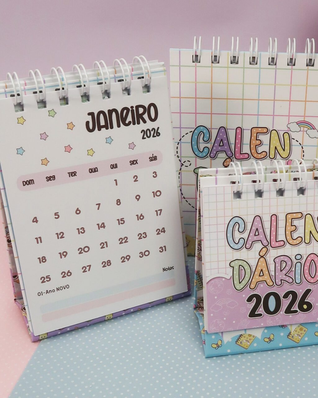 Calendários A6 e Mini 2026 – Professores (Mimos Personalizados) - Imagem 4