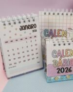 Calendários A6 e Mini 2026 – Professores (Mimos Personalizados) - Imagem 4
