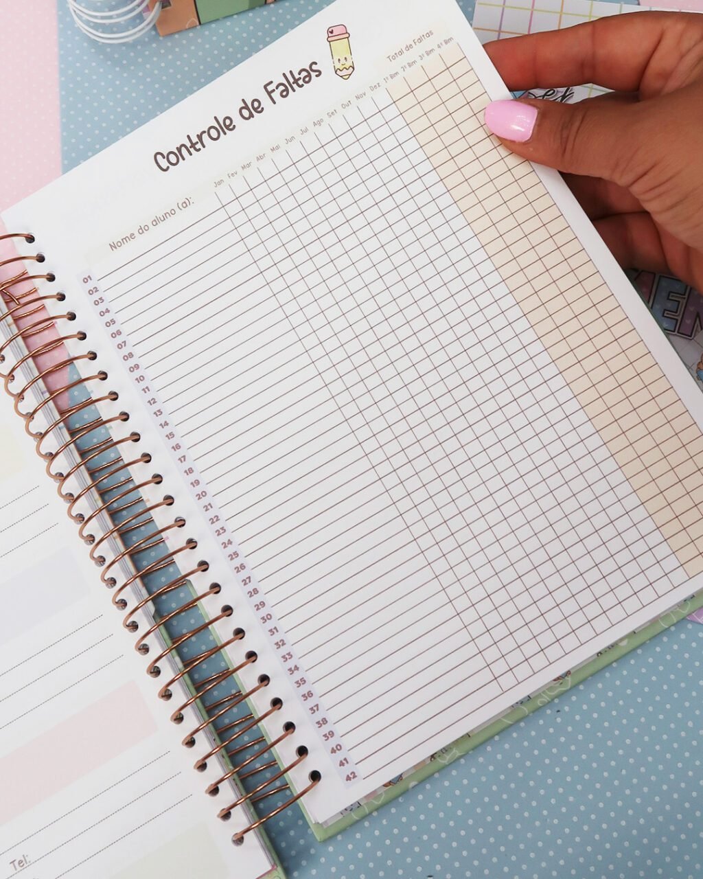 Caderno de Planejamento Colegial – Professores (Mimos Personalizados) - Imagem 2