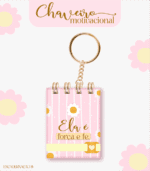 Chaveiro Motivacional Feminino (Lina) - Imagem 2