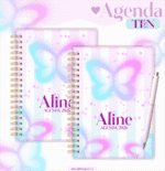 Agenda 2026 - Teen 2 Borboleta (Lina)