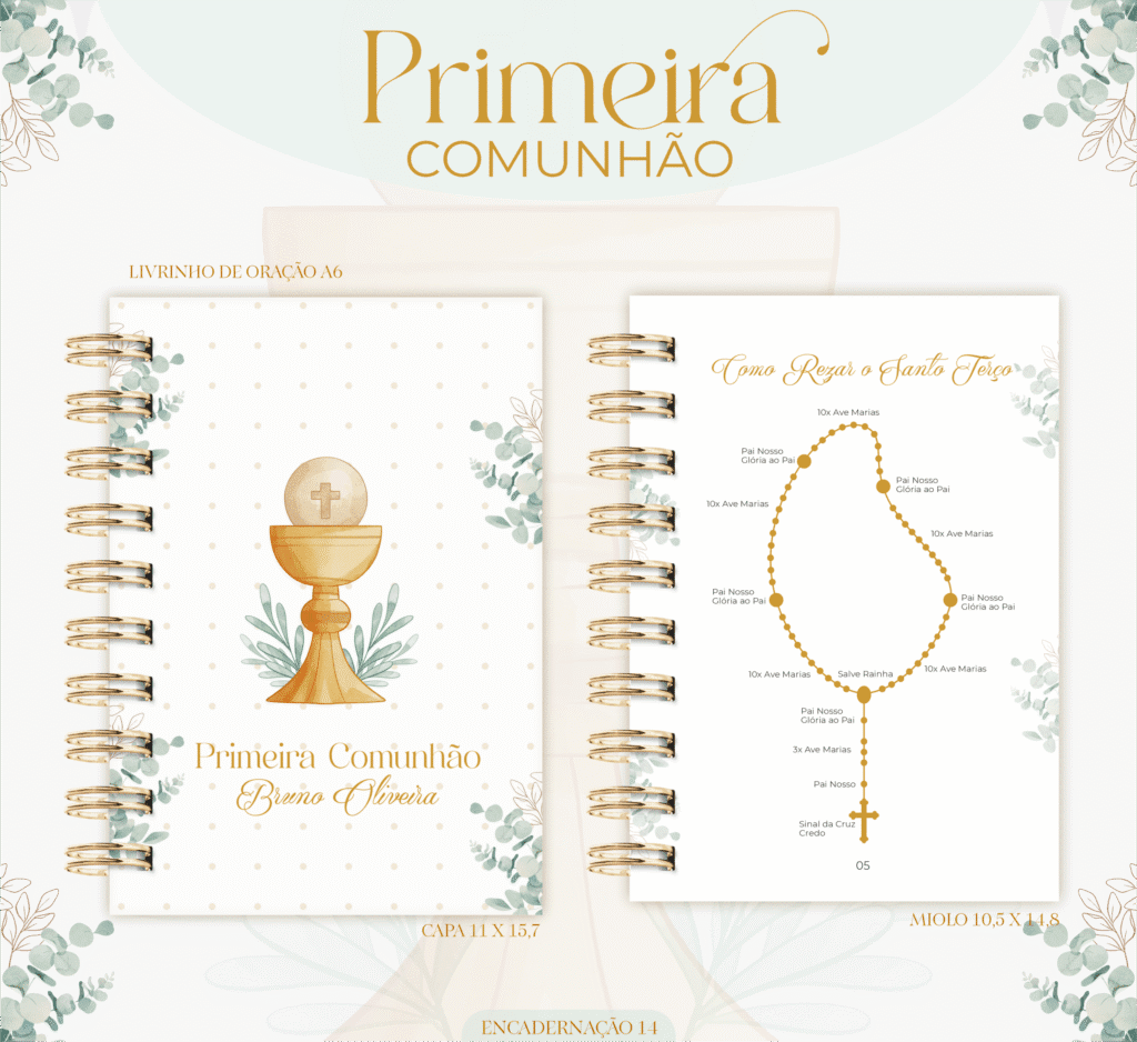 Kit Primeira Comunhão Menino (Lina) - Imagem 1