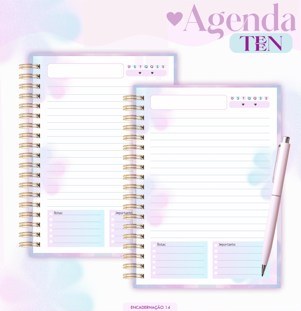 Agenda 2026 - Teen 1 (Lina) - Imagem 2