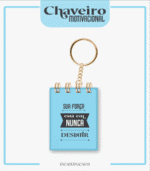 Chaveiro Motivacional Masculino (Lina) - Imagem 2