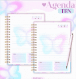 Agenda 2026 - Teen 2 Borboleta (Lina) - Imagem 2