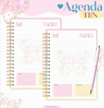 Agenda 2026 - Teen 4 Borboleta Candy (Lina) - Imagem 2