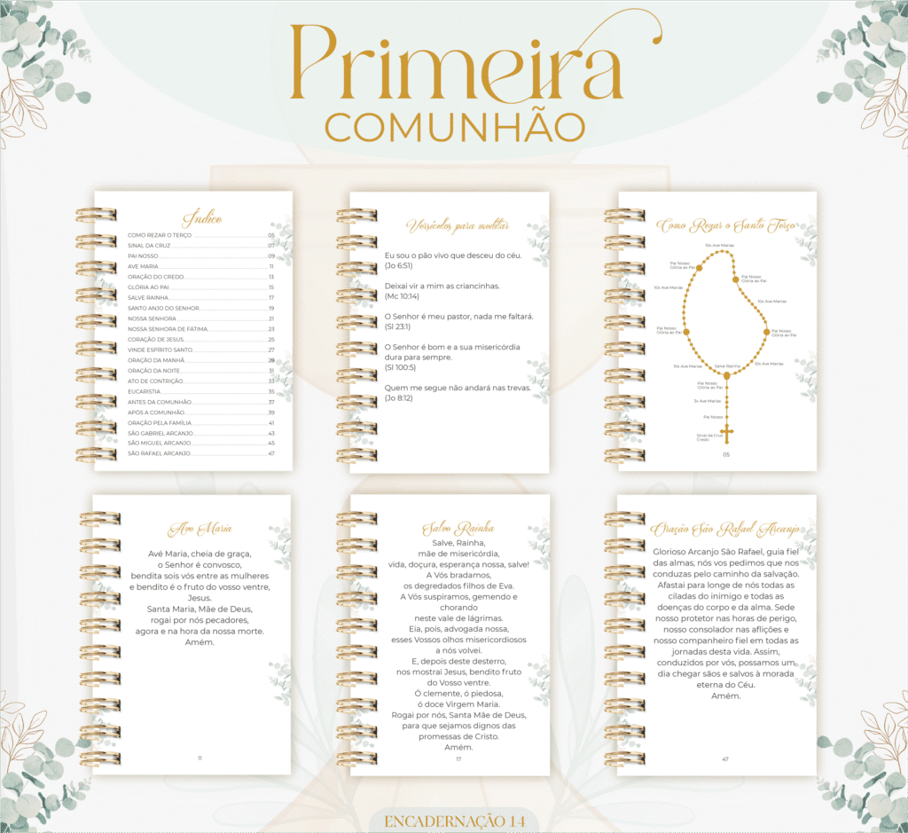 Kit Primeira Comunhão Menino (Lina) - Imagem 4