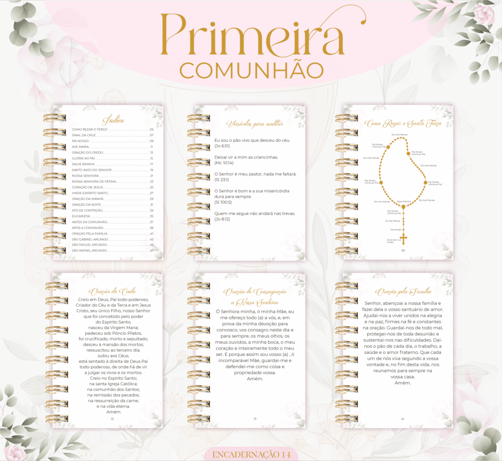 Kit Primeira Comunhão Menina (Lina) - Imagem 2