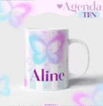 Agenda 2026 - Teen 2 Borboleta (Lina) - Imagem 3