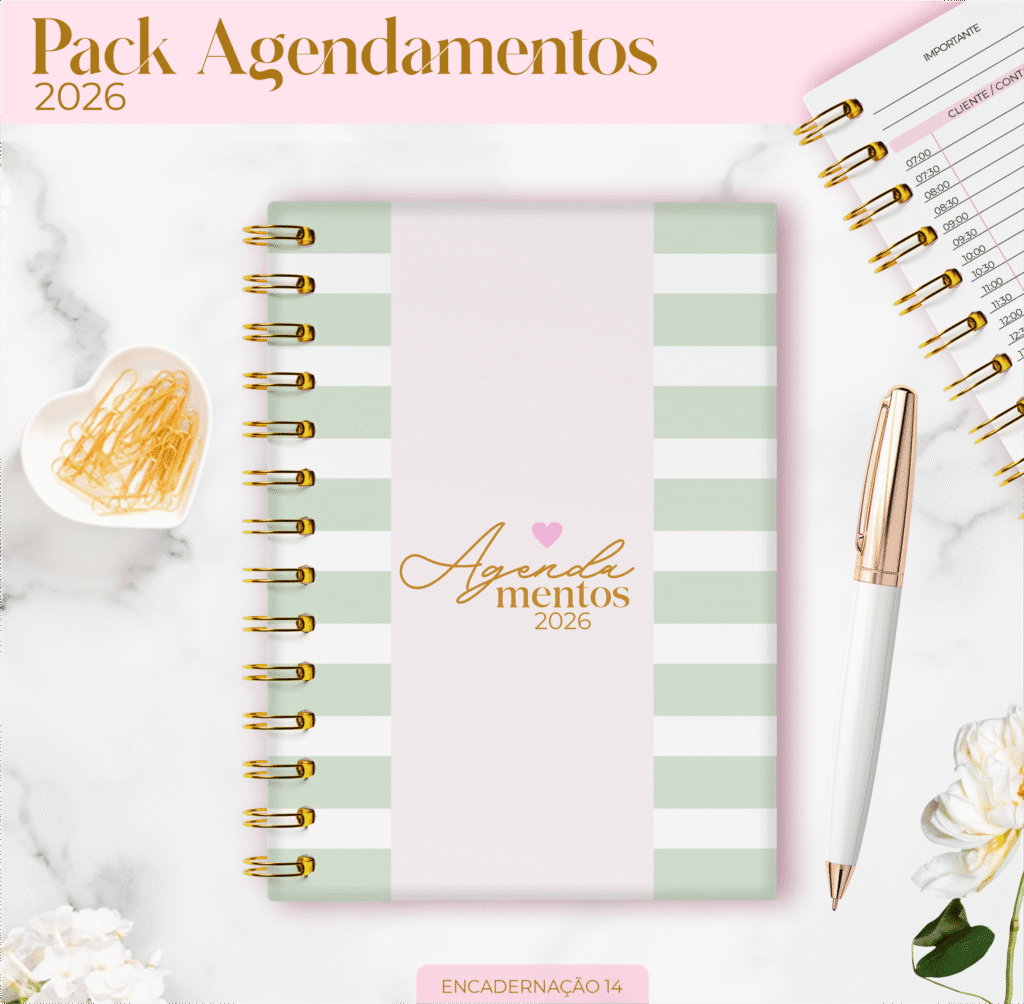 Combo Agendamentos 2026 (Lina) - Imagem 3