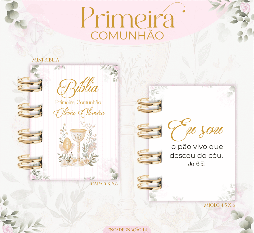 Kit Primeira Comunhão Menina (Lina) - Imagem 6
