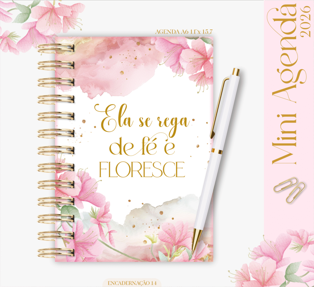 Agenda A6 2026 (Lina) - Imagem 4