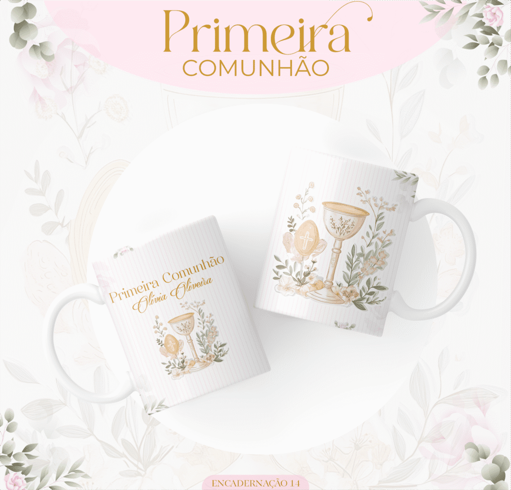 Kit Primeira Comunhão Menina (Lina) - Imagem 7