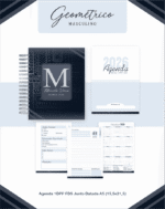 Geométrico Masculino - Agendas | Planners 2026 (Pamella) - Imagem 3