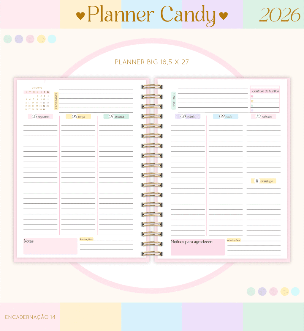 Planner Big 2026 (Lina) - Imagem 14