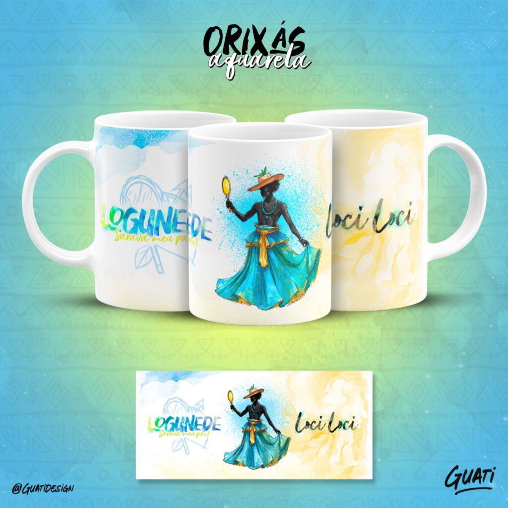 Orixás Aquarela – Canecas - Imagem 14