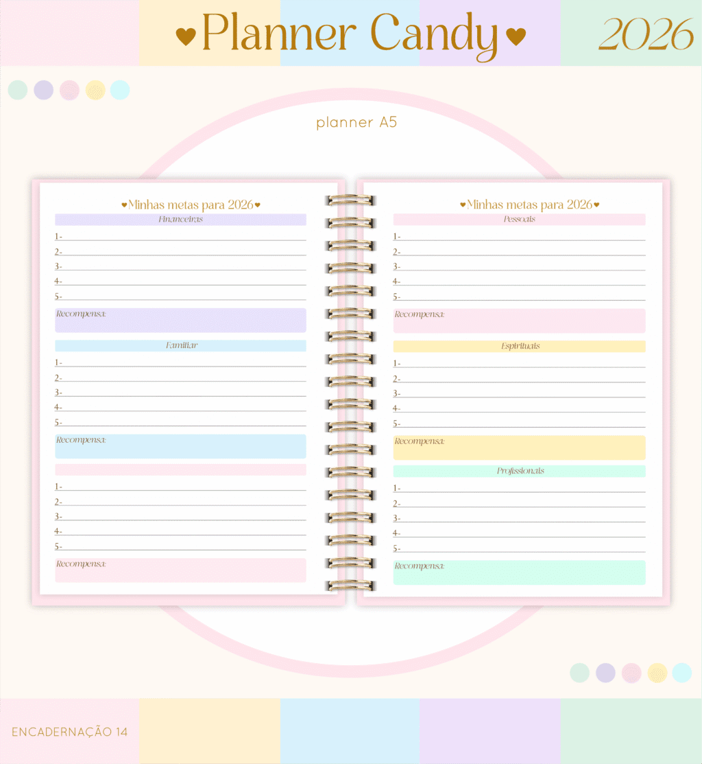 Planner A5 2026 (Lina) - Imagem 16