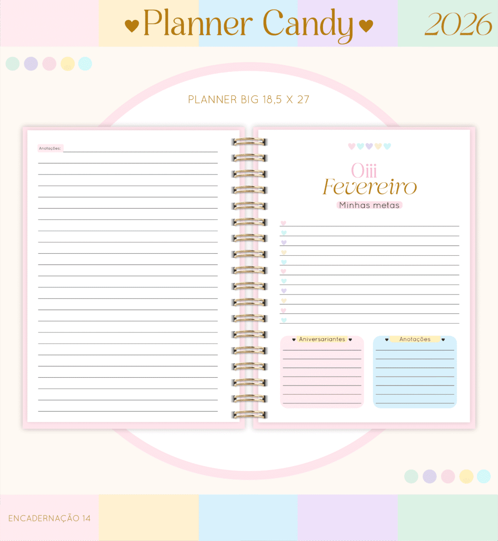 Planner Big 2026 (Lina) - Imagem 17