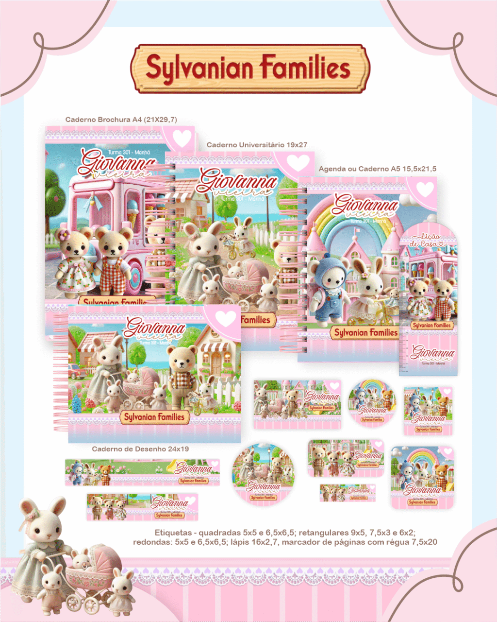 Silvanian Families - Escolar 1.0 2026 (Pamella) - Imagem 1