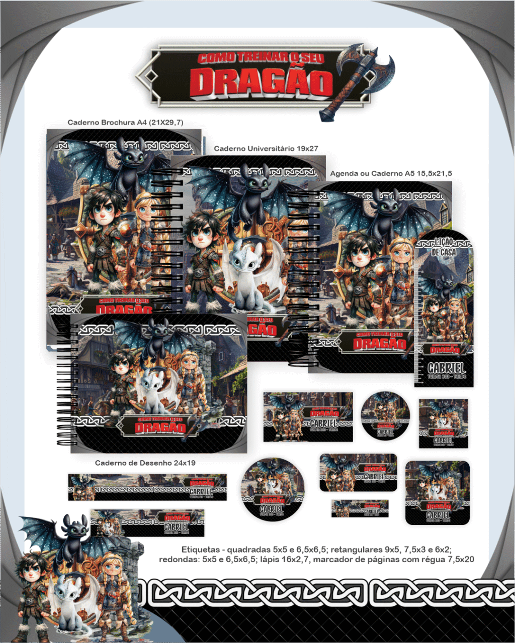 Como Treinar Seu Dragão - Escolar 1.0 2026 (Pamella) - Imagem 1