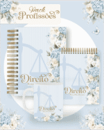 Profissões 2026: Floral Azul (Pamella)