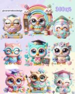 Corujas Encantadas - Kit Digital - Imagem 3