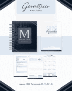 Geométrico Masculino - Agendas | Planners 2026 (Pamella) - Imagem 2