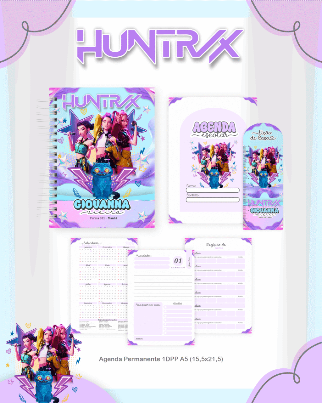 Huntrax - Escolar 1.0 2026 (Pamella) - Imagem 2