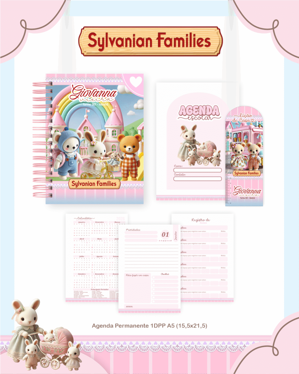 Silvanian Families - Escolar 1.0 2026 (Pamella) - Imagem 2