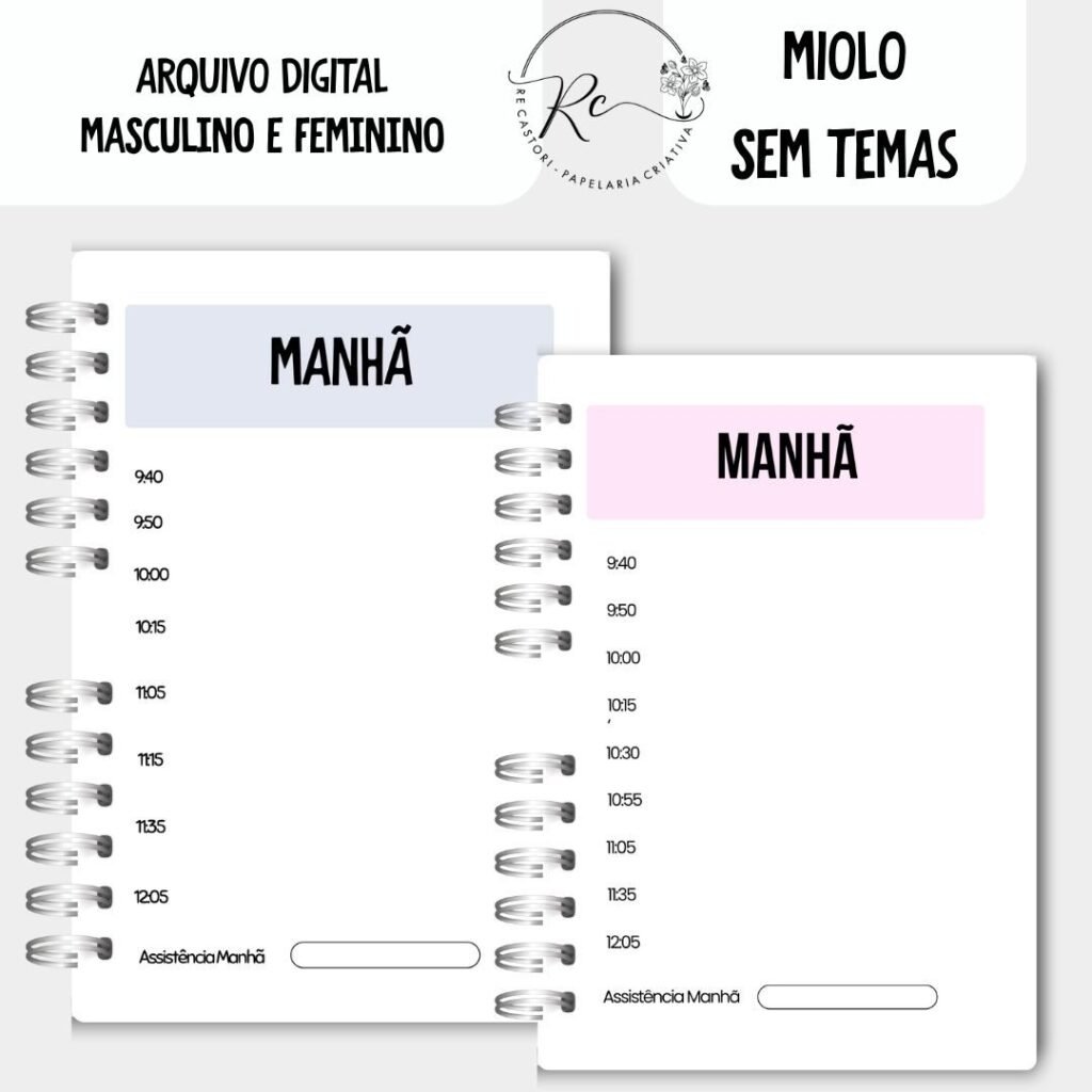 Miolo Neutro Assembleia de Circuito 2025/2026 – FEMININO E MASCULINO S/TEMA(Re Castori) - Imagem 9