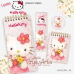 Kit Hello Kitty 1 - Encadernação (Crys Arts) - Imagem 4